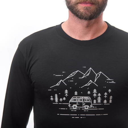 T-shirt fonctionnel homme Sensor Merino Active Pt Van Life dl.rukáv