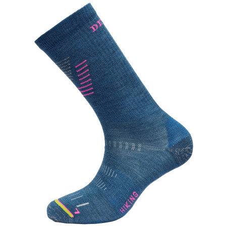 Chaussettes femme Devold Hiking Light Woman Sock bleue Skydiver