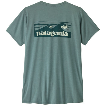 T-shirt femme Patagonia Women's Capilene Cool Daily Shirt - Boardshort Logo