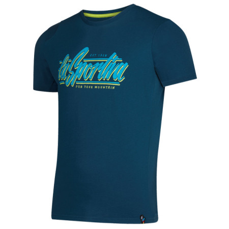 T-shirt homme La Sportiva Retro T-Shirt M bleu foncé Storm Blue