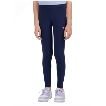 Leggings enfant 4F Tights Cas F318 Navy bleu foncé Navy