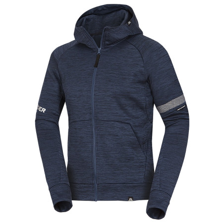 Sweatshirt fonctionnel homme Northfinder Fred bleu foncé 557darkbluemelange