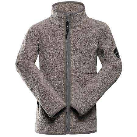 Sweatshirt enfant Alpine Pro Ferado 3 Neutral brun NEUTRÁLNÍ / ZEMITÁ