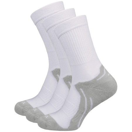 Chaussettes MOOA Bamboo Active 3-pack blanc / gris White/Grey