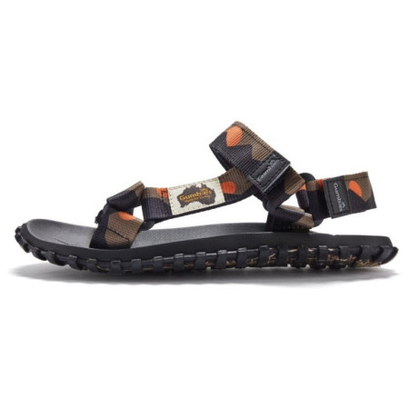 Sandales homme Gumbies Scrambler Khaki a Orange vert / orange khaki/oranžová
