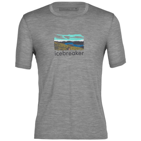 T-shirt homme Icebreaker Men Tech Lite II SS Tee Trailhead girs metro hthr