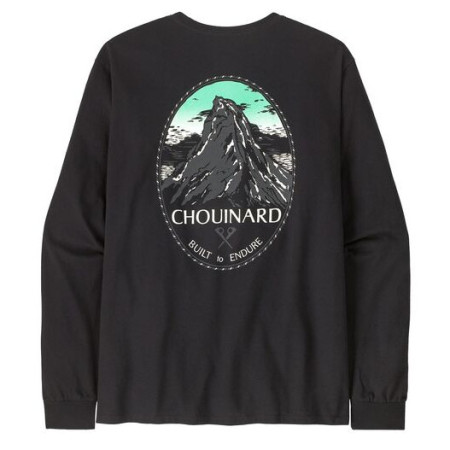 T-shirt homme Patagonia M's L/S Chouinard Crest Responsibili-Tee