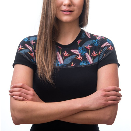 T-shirt fonctionnel femme Sensor Merino Impress (short sleeve)