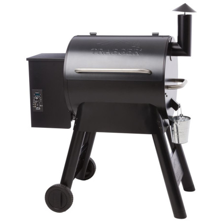 Gril Traeger PRO 22 noir / bleu Blue