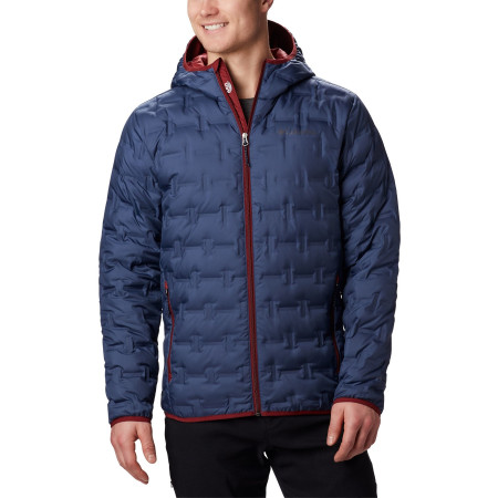 Veste homme Columbia Delta Ridge Down Hdd Jacket bleue / rouge DarkMountain