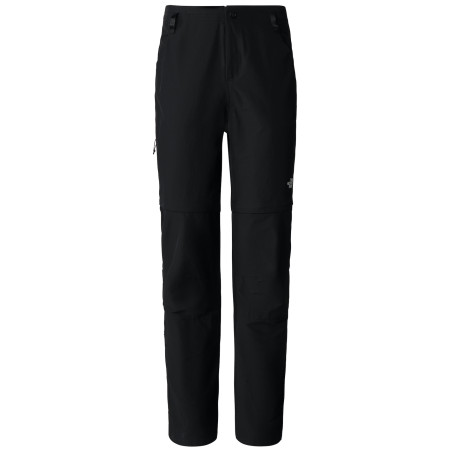 Patalon femme The North Face W Exploration Conv Reg Straight Pant - E vert Tnf Black