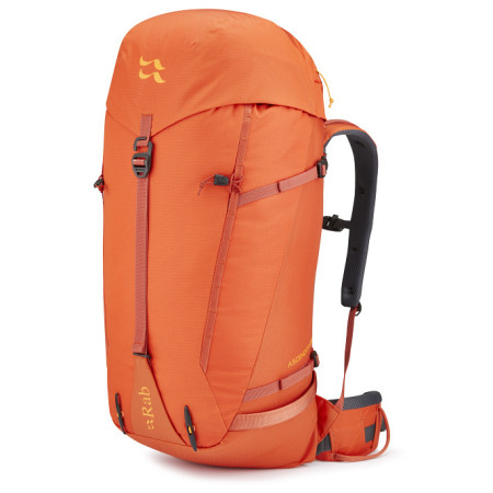 Sac à dos d'escalade Rab Ascendor 45:50 orange Firecracker