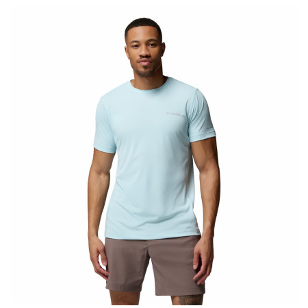 T-shirt homme Columbia Zero Rules™ Light SS Crew bleu clair Marine Light