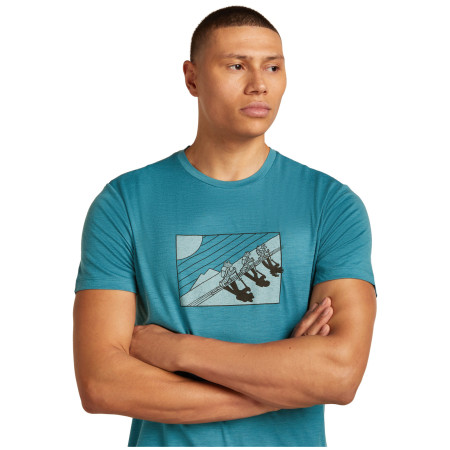 T-shirt homme Icebreaker Men Merino 150 Tech Lite SS Tee In The Wild