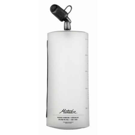 Gourde pliable Matador Packable Hydration Bottle transparent