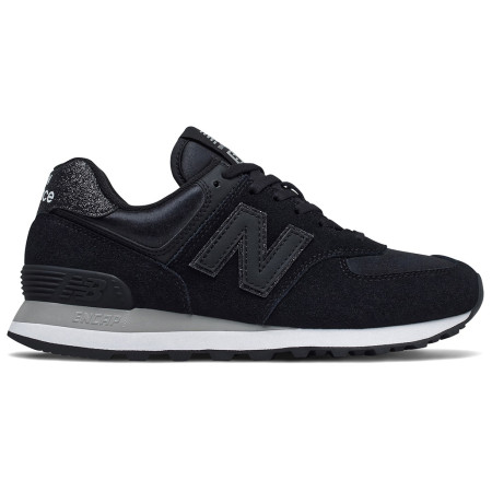 Chaussures femme New Balance WL574F vert Black/Grey