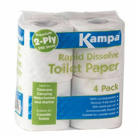 Papier hygiénique Kampa Rapid blanc