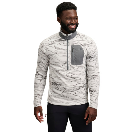 Sweat-shirt homme Black Diamond Rift HZ Fleece Jacket