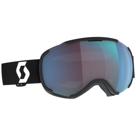Masques ski Scott Faze II vert mineral black/white/enhancer blue chrome