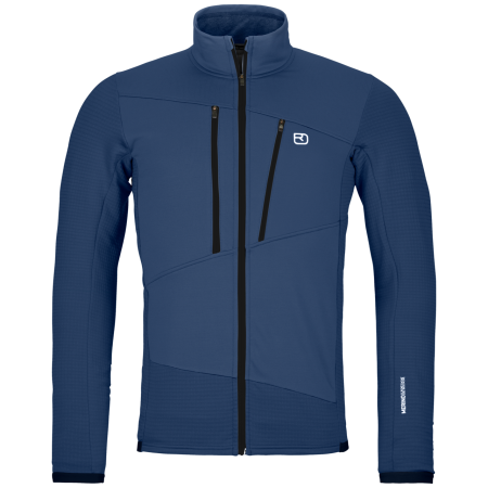 Sweat-shirt homme Ortovox Fleece Grid Jacket M
