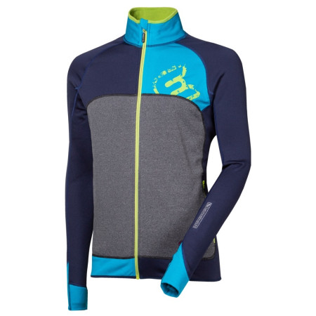 Sweat-shirt homme Progress TS Rebel 17BO bleue Turquoise/Green