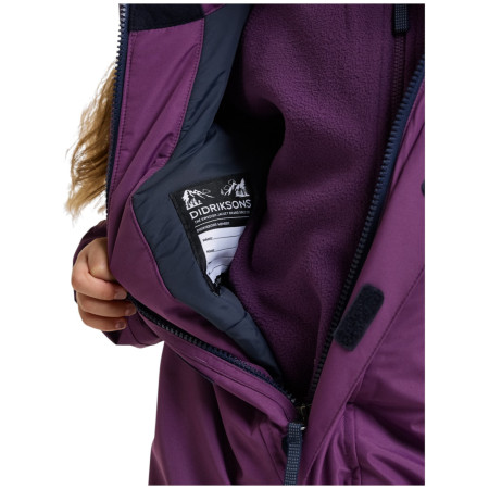 Combinaison enfant Didriksons Talvi Kids Cover 2 Northen Purple