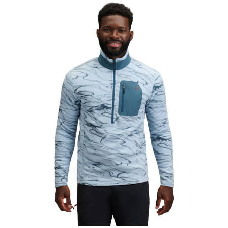 Sweat-shirt homme Black Diamond Rift HZ Fleece Jacket