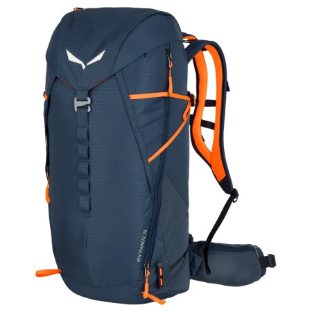 Sac à dos Salewa Mtn Trainer 2 28 bleue Dark Denim/Fluo Orange