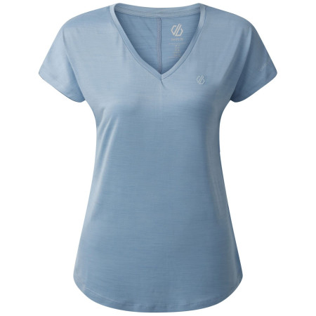 T-shirt femme Dare 2b Vigilant Tee blanc / bleu Glacier Lake