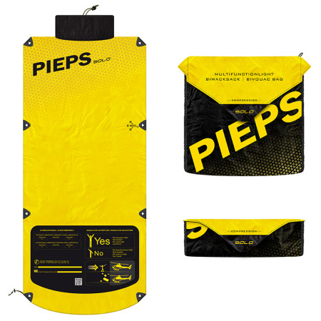 Sacs bivouac Pieps Bivy Solo jaune / noir Yellow/Black