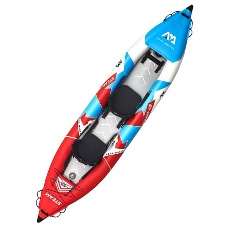 Kayak gonflable Aqua Marina Steam 412 rouge / bleu