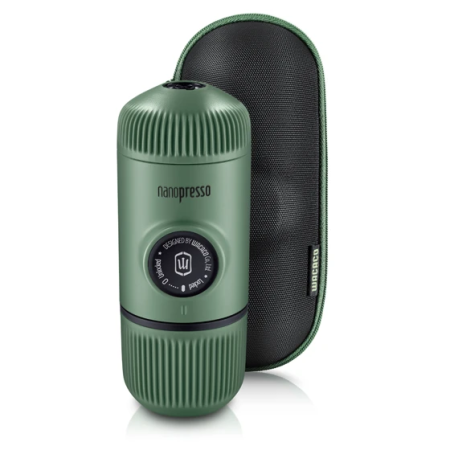 Cafetière de voyage Wacaco Nanopresso s cestovním pouzdrem green green