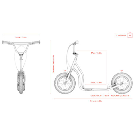 Trottinette Yedoo Tidit