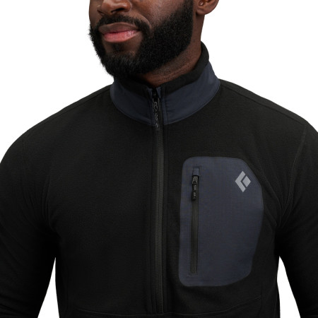 Sweat-shirt homme Black Diamond Rift HZ Fleece Jacket