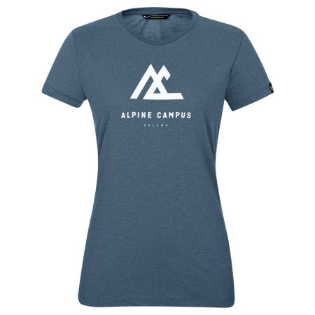 T-shirt femme Salewa Alpine Campus Dry W T-Srt bleu foncé PremiumNavyMelange