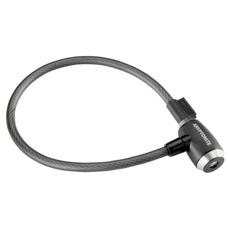 Antivol vélo Kryptonite KryptoFlex 1265 Key Cable noir Black