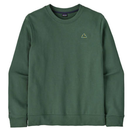 Sweat-shirt homme Patagonia M's Fitz Roy Massif Daily Crew vert Canopy Green