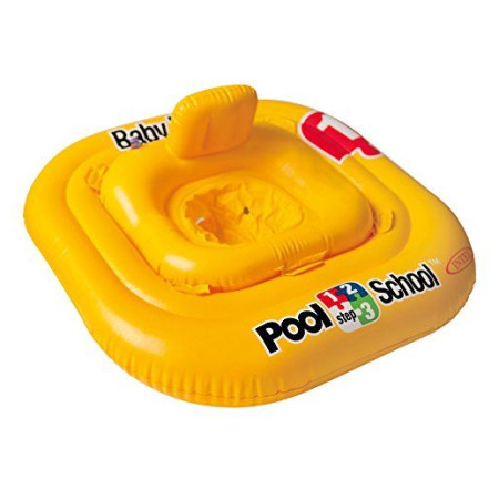 Anneau natation enfant Intex Pool Deluxe Baby Float 56587EE jaune