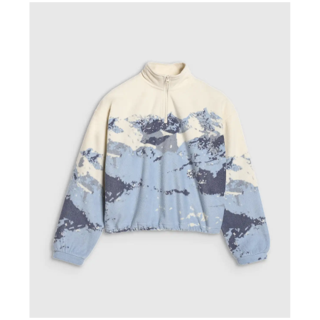 Sweatshirt enfant 4F Fleece F343 beige / bleu MULTICOLOUR ALLOVER