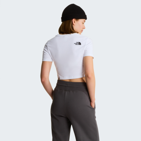 T-shirt femme The North Face Essential Cropped Slim Short Sleeve Tee