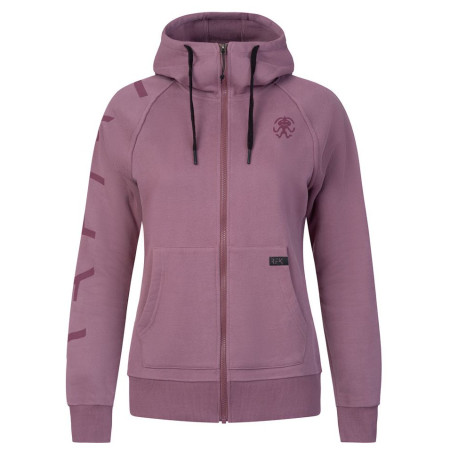 Sweat-shirt femme Rafiki Nuria Zip violet grape shake
