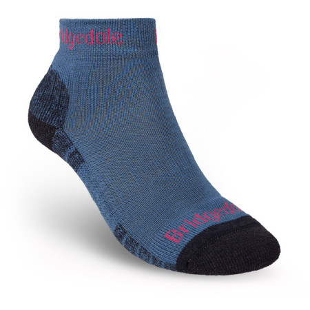 Chaussettes femme Bridgedale Hike LW MP Ankle bleu foncé Denim
