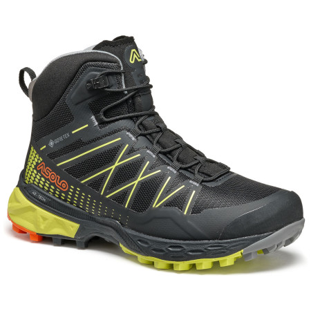 Chaussures de plein air pour enfants Asolo Tahoe Mid JR GTX noir / jaune black/safery yellow/B056