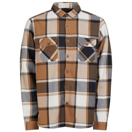 Chemise homme Fundango Roddy Lined Shirt brun coffee