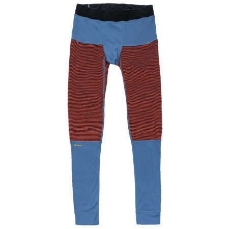 Pantalon sous-vêtements homme Devold Tuvegga Merino Longs Man bleu / rouge CAYENNE