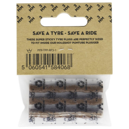 Kit de réparation Peaty´s Holeshot sada náhradních knotů (6X 3Mm)