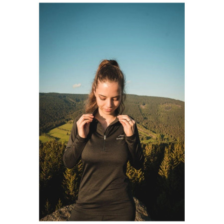 T-shirt fonctionnel femme Husky Tromi zip L