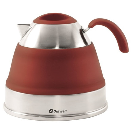 Bouilloire Outwell Collaps Kettle 2,5L bordeau Terracotta