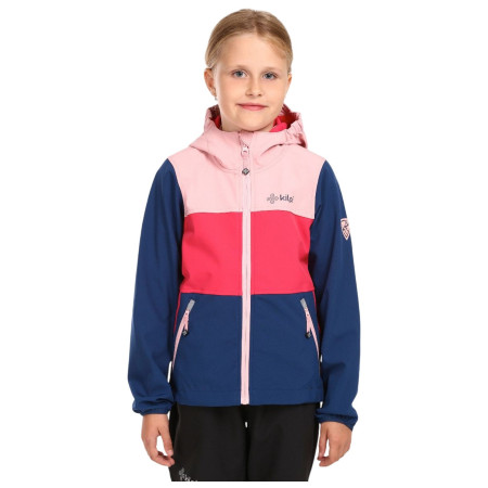 Veste enfant Kilpi Ravia-J rose / bleu PNK