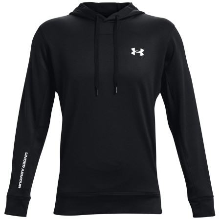 Sweat-shirt homme Under Armour UA Terry Hoodie vert BLK